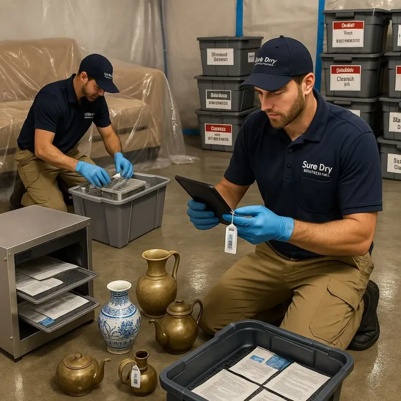 Content Protection and Restoration process in Hampton, IA