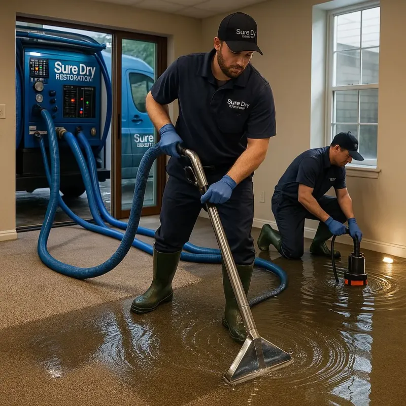 Water Extraction and Removal process in Hampton, IA
